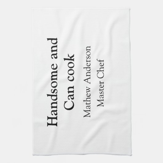 Praktisch und kann das Datum des Master-Koch für N Geschirrtuch (Vertikal)