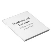 Praktisch und kann das Datum des Master-Koch für N Notizblock (angewinkelt)