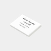 Praktisch und kann das Datum des Master-Koch für N Post-it Klebezettel (angewinkelt)