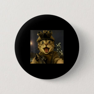 Praktische Katzen-Meme Button
