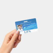 Praktische Krankenversicherung für horizontale LPN Ausweis (Handheld)