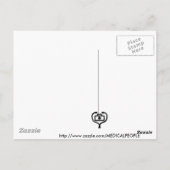 PRAKTISCHE RETRO-KRANKHEIT - SPASS - LPN POSTKARTE (Rückseite)