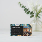 Praktische Zuhause-Reparaturdienste Berufliche Füh Visitenkarte (Stehend Vorderseite)