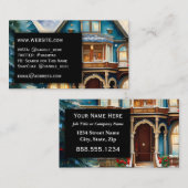 Praktische Zuhause-Reparaturdienste Berufliche Füh Visitenkarte (Vorne/Hinten)