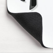 Praktischer Black Belt/FCKW-Mousepad Mousepad (Ecke)