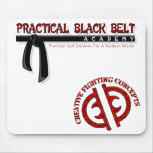 Praktischer Black Belt/FCKW-Mousepad Mousepad