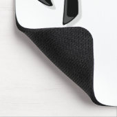 Praktischer schwarzer Gürtel/USMTA Mousepad (Ecke)