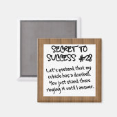 Praktizieren Sie Office Etiquette Magnet (Vorderseite/Rückseite)