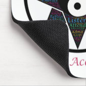 Praktizieren Sie Radical Acceptance Mousepad (Ecke)