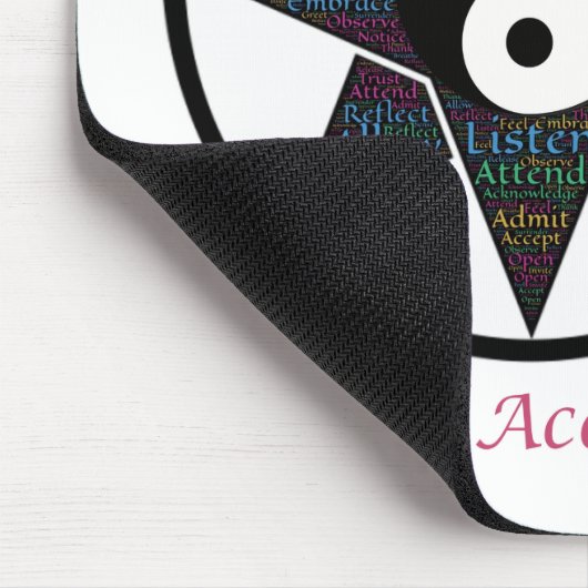 Praktizieren Sie Radical Acceptance Mousepad (Ecke)
