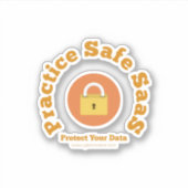 Praktizieren Sie Safe SaaS Aufkleber (Vorderseite)
