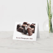 Praline-Gruß-Karte #1 11100 Karte (Rückseite)