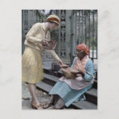 Praline Sales Jackson Square Französisches Quartal Postkarte (Vorderseite)