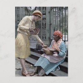 Praline Sales Jackson Square Französisches Quartal Postkarte