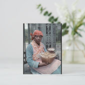 Praline Sales Jackson Square Französisches Viertel Postkarte (Stehend Vorderseite)