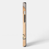 Praline und Häschen und Mädchen iPhone Hülle (Linke Seite)