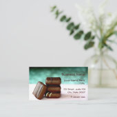 Praline-Visitenkarten Visitenkarte (Stehend Vorderseite)