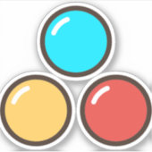 Pralinen Aufkleber (Vorderseite)