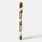 Pralinen aus dunklem, weißem und Milchschokolade Case-Mate iPhone Hülle (Rückseite / Rechts)