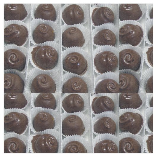 Pralinen Stoff (Nahaufnahme)