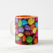 Pralineregenbogenfarbe Zweifarbige Tasse (Vorderseite Links)
