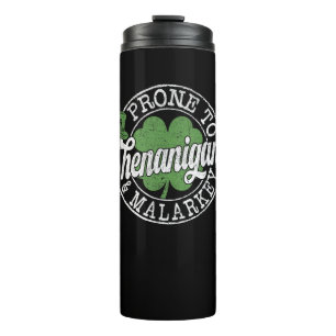 Prall to Shenanigans & Malarkey Kleeblatt St Patri Thermosbecher