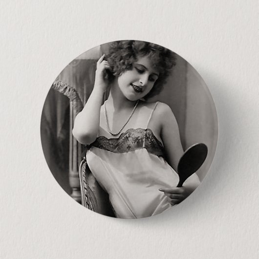 Prallplatte in der Wäsche Button (Vorderseite)