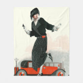 Prallplatte und Roadster Fleecedecke (Vorderseite)