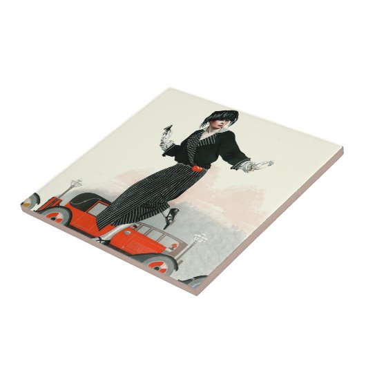 Prallplatte und Roadster Fliese (Seite)