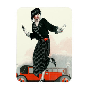 Prallplatte und Roadster Magnet
