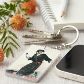 Prallplatte und Roadster Schlüsselanhänger (Vorderseite rechts)