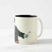 Prallplatte und Roadster Zweifarbige Tasse (VorderseiteRechts)