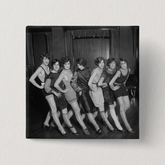 Prallplatten-Mädchen: 1925 Button (Vorderseite)