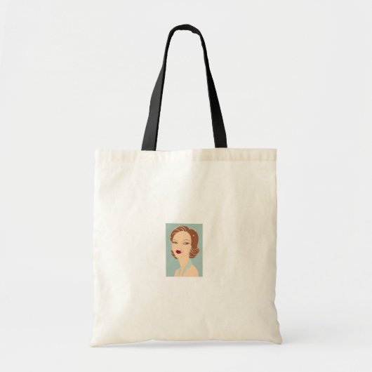 Prallplatten-Mädchen-Taschen-Tasche Tragetasche (Vorne)