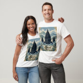 Prambanan Hindu-Tempel Java Indonesien T-Shirt (Unisex)