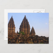 Prambanan Postkarte (Vorne/Hinten)