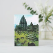 Prambanan-Tempelkomplex, Java, Indonesien Postkarte (Stehend Vorderseite)