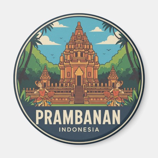 Prambanan Temple Indonesia UNESCO Magnet (Vorne)