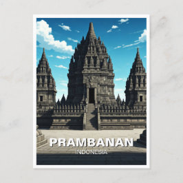 Prambanan Temple Indonesia UNESCO Postkarte