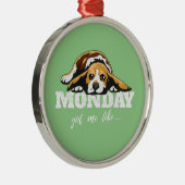 Prämie für Beagle Ornament Aus Metall (Rechts)