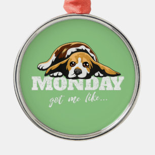 Prämie für Beagle Ornament Aus Metall