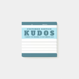 Prämie für die Kundendiensterkennung von Kudos Post-it Klebezettel