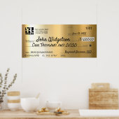 Prämie für Karo-Wohltätigkeit--Imitate Poster (Küche)