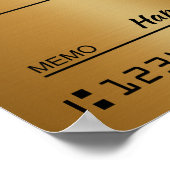 Prämie für Karo-Wohltätigkeit--Imitate Poster (Ecke)