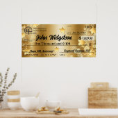 Prämie für Karo-Wohltätigkeit--Imitate Poster (Küche)