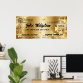 Prämie für Karo-Wohltätigkeit--Imitate Poster (Heimbüro)