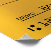 Prämie für Karo-Wohltätigkeit--Imitate Poster (Ecke)