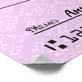 Prämie für Karo-Wohltätigkeit--Imitate Poster (Ecke)