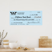 Prämie für Karo-Wohltätigkeit--Imitate Poster (Küche)