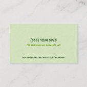 Prämie für 🌿 Rasenmähen Visitenkarte (Rückseite)